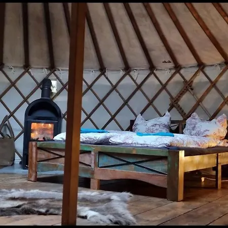 Tente de luxe Jurte Rueckzugsort In Der Natur